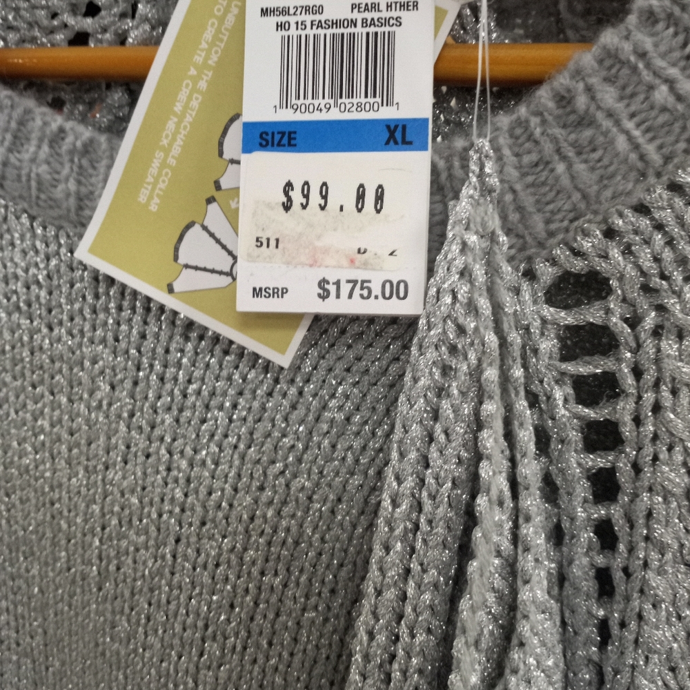 Michael Kors sweater and circle scarf set - Picture 4 of 5